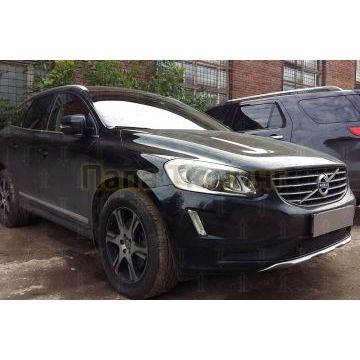 Защита радиатора Volvo XC60 2013-2017 с парктроником black