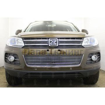 Защита радиатора Zotye T600 2016- black низ