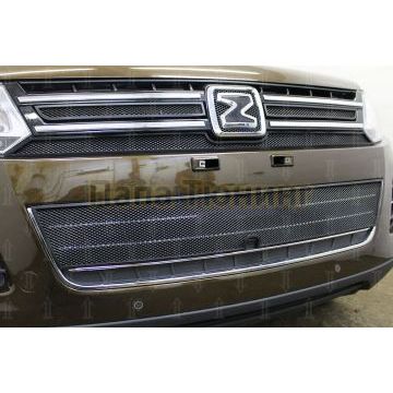 Защита радиатора Zotye T600 2016- black низ