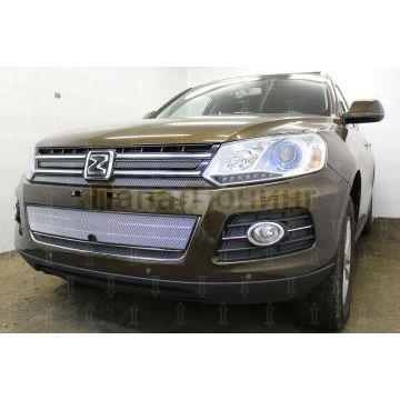 Защита радиатора Zotye T600 2016- chrome низ