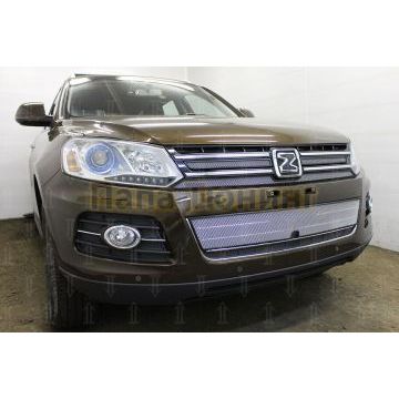 Защита радиатора Zotye T600 2016- chrome низ