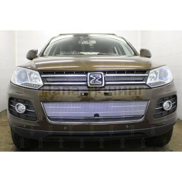 Защита радиатора Zotye T600 2016- chrome низ