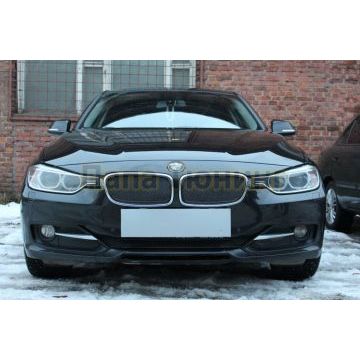 Защита радиатора BMW 3 F30/F31 2012-2015 black низ PREMIUM