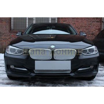 Защита радиатора BMW 3 F30/F31 2012-2015 chrome низ PREMIUM