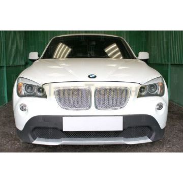Защита радиатора BMW X1 I E84 2009-2012 (3D) chrome PREMIUM