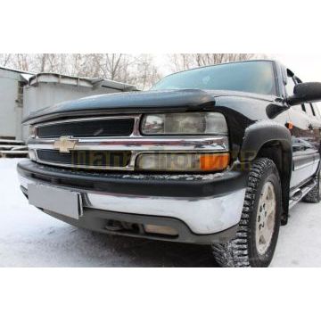 Защита радиатора Chevrolet Tahoe II 1999-2007 black PREMIUM