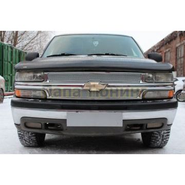 Защита радиатора Chevrolet Tahoe II 1999-2007 chrome PREMIUM