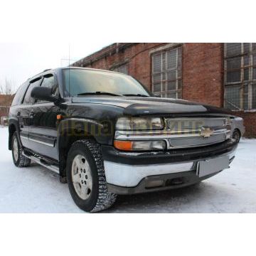 Защита радиатора Chevrolet Tahoe II 1999-2007 chrome PREMIUM