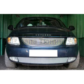 Защита радиатора Chrysler Voyager IV 2001-2004 chrome низ PREMIUM