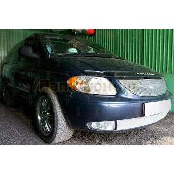 Защита радиатора Chrysler Voyager IV 2001-2004 chrome низ PREMIUM