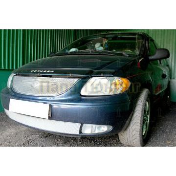 Защита радиатора Chrysler Voyager IV 2001-2004 chrome низ PREMIUM