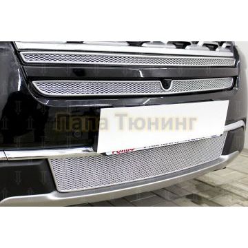 Защита радиатора Ford Explorer 2018- chrome низ PREMIUM