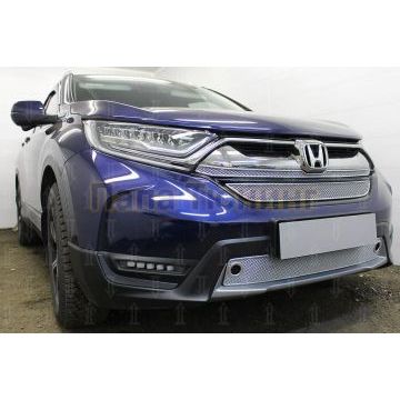 Защита радиатора Honda CR-V V 2016- chrome низ PREMIUM