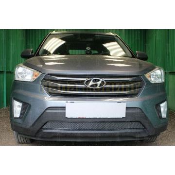 Защита радиатора Hyundai Creta 2016- black PREMIUM