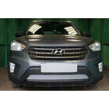 Защита радиатора Hyundai Creta 2016- chrome PREMIUM