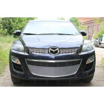 Защита радиатора Mazda CX-7 2009-2013 chrome низ PREMIUM