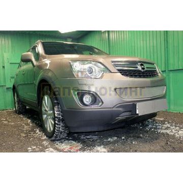 Защита радиатора Opel Antara I (рестайлинг) 2010- chrome середина PREMIUM