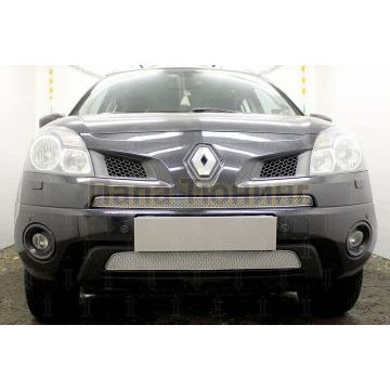 Защита радиатора Renault Koleos 2008-2011 chrome середина PREMIUM