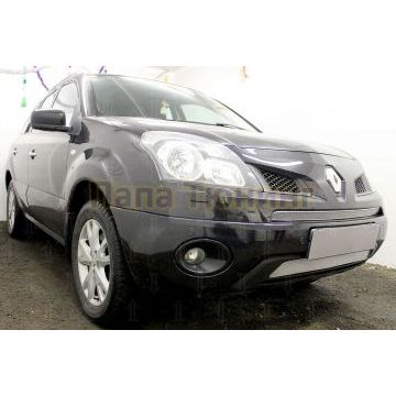 Защита радиатора Renault Koleos 2008-2011 chrome середина PREMIUM