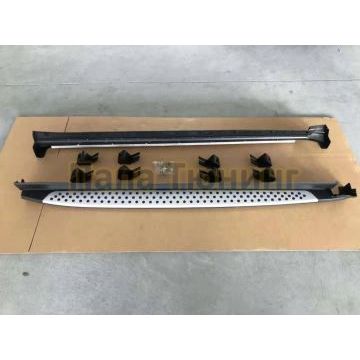 Пороги алюминиевые OEM Tuning для Hyundai Santa Fe 2018-