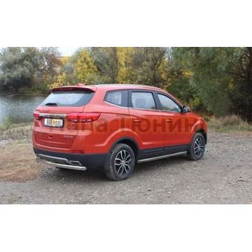 Пороги труба 60 мм ALFeco для Lifan MyWay 2016-