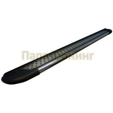 Пороги алюминиевые Topaz для Ford Edge 2013-2015 Пороги алюминиевые Topaz для Ford Edge 2013-2015