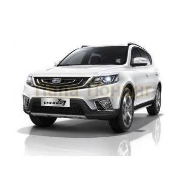 Защита штатных порогов d57 мм Rival для Geely Emgrand X7 2019-