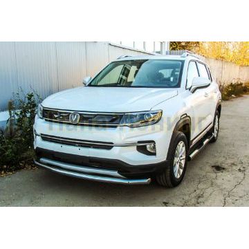 Защита переднего бампера D57 Changan CS35 PLUS 2018-2023