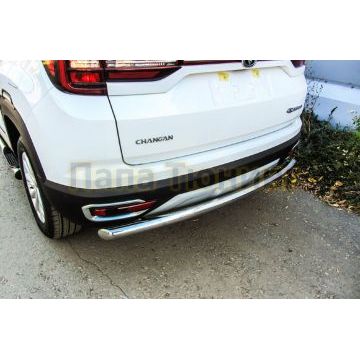 Защита заднего бампера D57 Changan CS35 PLUS 2018-2023