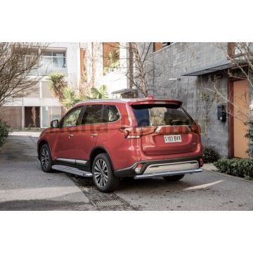 Защита задняя D 60,3 ALFeko для Mitsubishi Outlander 2018-