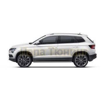 Защита порогов d57 Rival для Skoda Karoq 2020-
