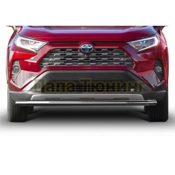 Защита переднего бампера d57 Rival для Toyota RAV4 2019-