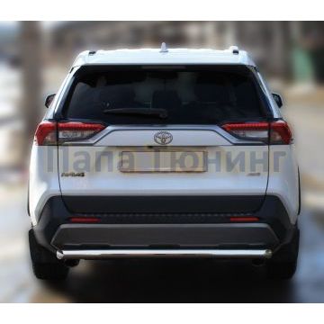 Защита задняя короткая D60,3 ALFeko для Toyota RAV4 2019-