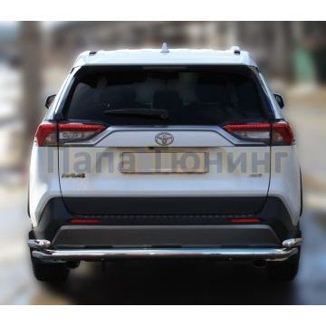 Защита задняя большая с уголками D 60,3/50,8 ALFeko для Toyota RAV4 2019-