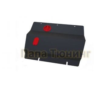 Защита картера + КПП АвтоБРОНЯ для Citroen С8, V - 2.0 2002-2005