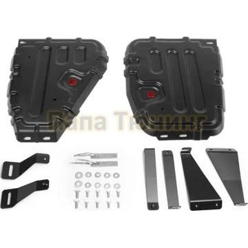 Защита картера + КПП АвтоБРОНЯ для Geely Сoolray, V - 1.5 2020-2024