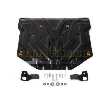 Защита картера + КПП АвтоБРОНЯ для Honda CR-V, V - 2.0; 2.4 2017-