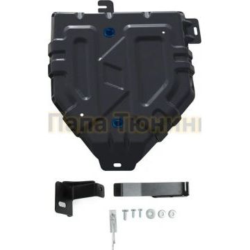 Защита картера + КПП сталь АвтоБРОНЯ для Hyundai Sonata (DN8), V-2.0; 2.5 2019-/Kia K5, V - 2.0; 2.5 2020-