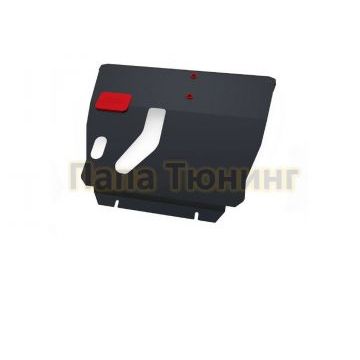 Защита картера + КПП АвтоБРОНЯ для Toyota Caldina, V - все; передний привод 2002-2007 Защита картера + КПП АвтоБРОНЯ для Toyota Caldina, V - все; передний привод 2002-2007