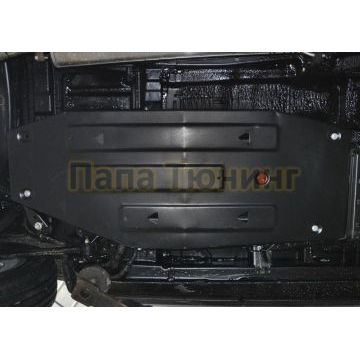 Защита топливного бака АвтоБРОНЯ для Changan CS75, V - 1.8 (163 л.с.); АКПП 2015-