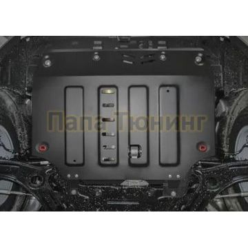 Защита картера + КПП АвтоБРОНЯ для Changan CS 35 Plus, V - 1.6 2019-