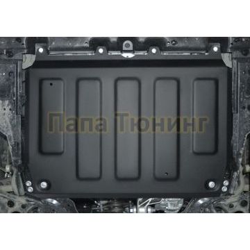 Защита картера + КПП АвтоБРОНЯ для Toyota Corolla, V - 1.6; кузов E210 2018-