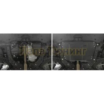 Защита картера + КПП АвтоБРОНЯ для Toyota Rav4 (XA50), V - 2.0; 2.5; Часть 2(устанавливается совместно с 111.09519.1); Часть 2 2019-