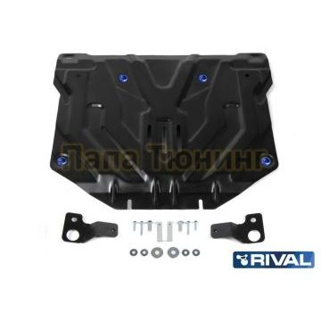 Защита картера + КПП Rival для Honda CR-V, V - 2.0; 2.4 2017-