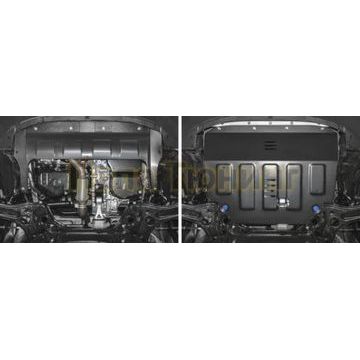 Защита картера + КПП Rival для FAW Besturn X40, V - 1.6 2019-