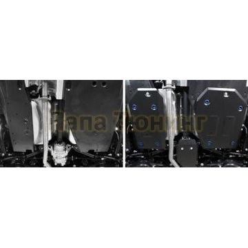 Защита топливного бака Rival для Toyota Rav4 (XA50), V - 2.0; 2.5 2019-