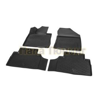 Полиуретановые коврики салона Rival для Hyundai Santa Fe IV 5 мест 2018-2021 Полиуретановые коврики салона Rival для Hyundai Santa Fe IV 5 мест 2018-2021