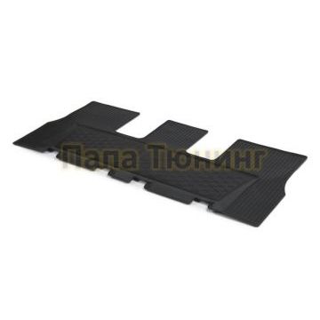 Полиуретановые коврики салона Rival для Hyundai Santa Fe IV 3 ряд 2018-2021 Полиуретановые коврики салона Rival для Hyundai Santa Fe IV 3 ряд 2018-2021