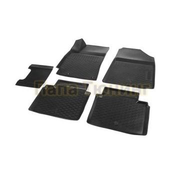 Полиуретановые коврики салона Rival для Kia Cerato IV седан 2018- Полиуретановые коврики салона Rival для Kia Cerato IV седан 2018-