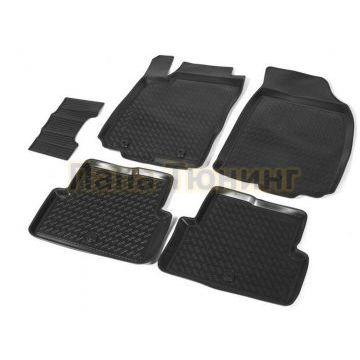 Полиуретановые коврики салона Rival для Kia Stinger лифтбек, Comfort 2WD 2017- Полиуретановые коврики салона Rival для Kia Stinger лифтбек, Comfort 2WD 2017-